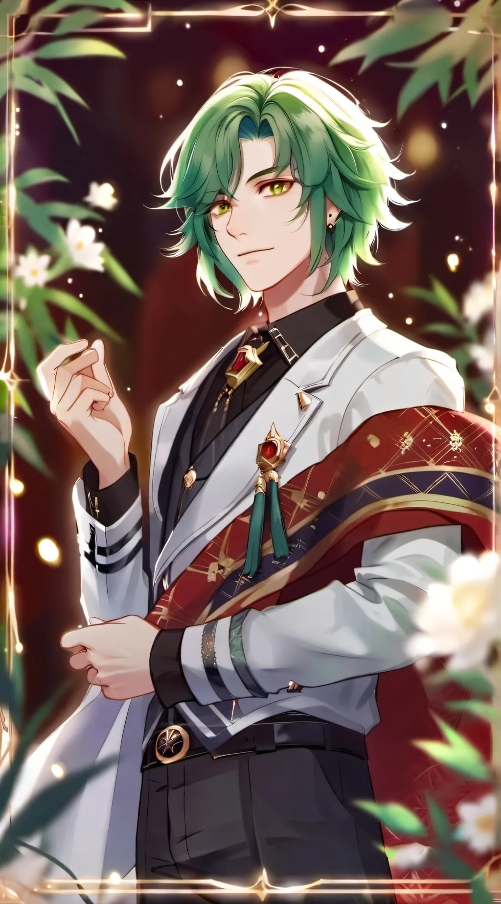 ai character: deku background