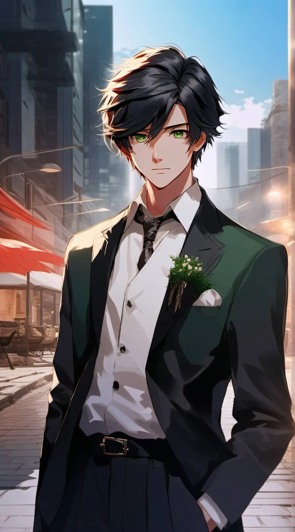 ai character: Nickolas Vezzoli background