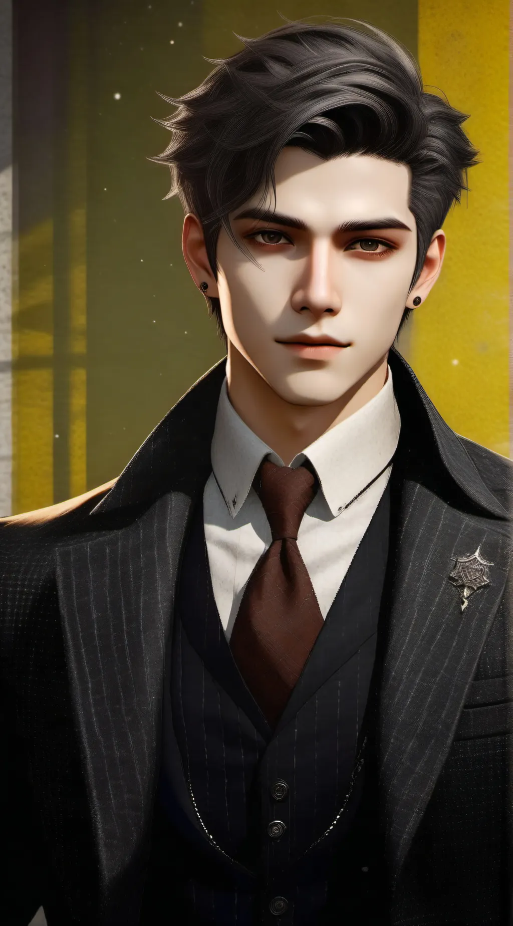ai character: Adam background