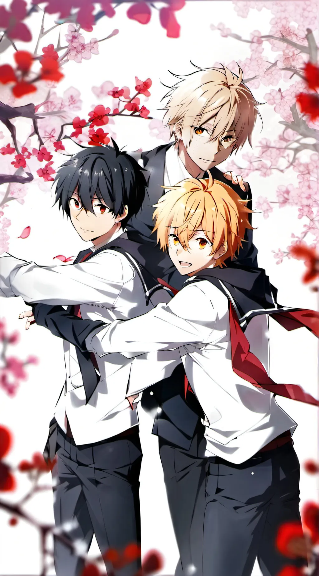 ai character: todobakudeku   background
