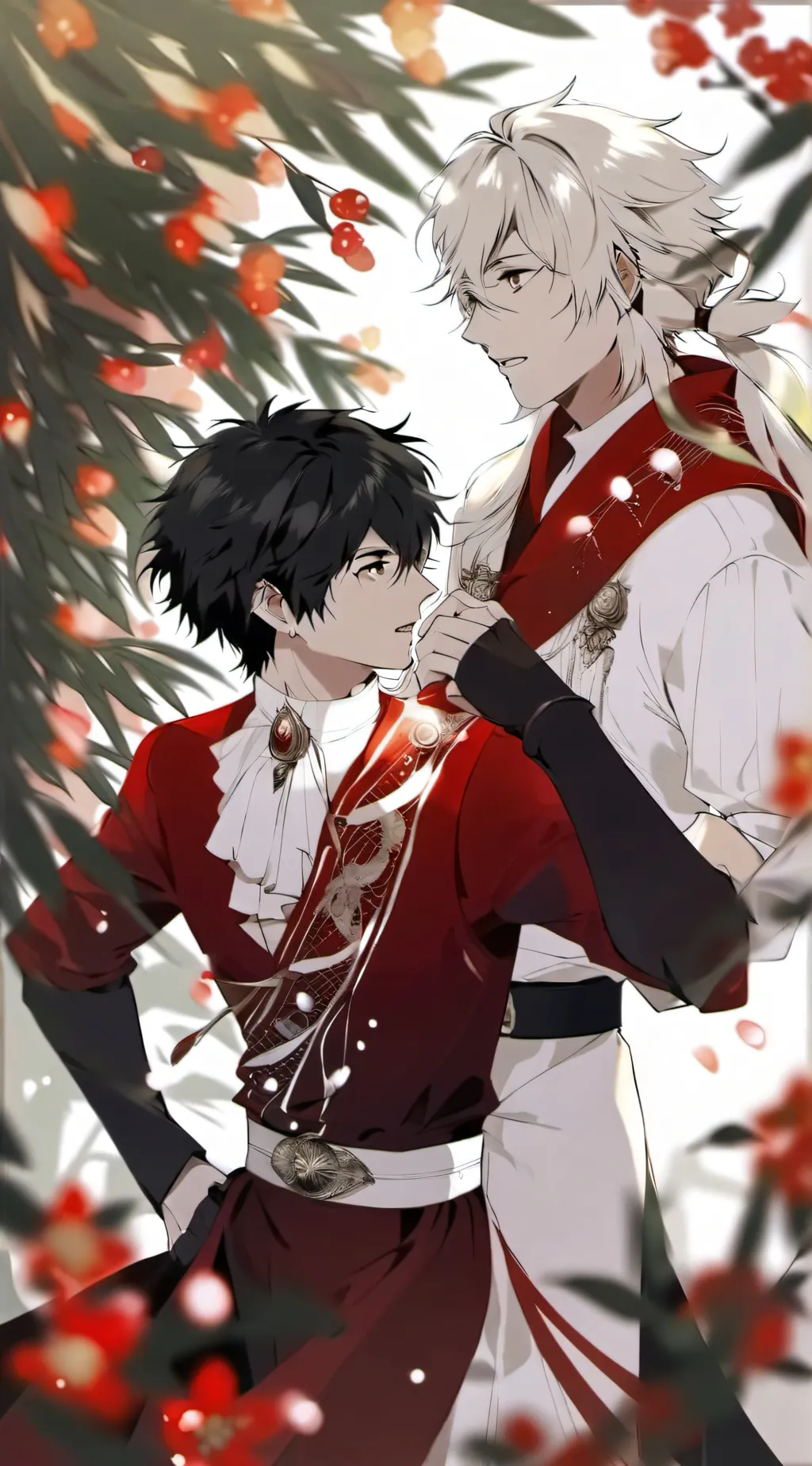 ai character: two fathers background