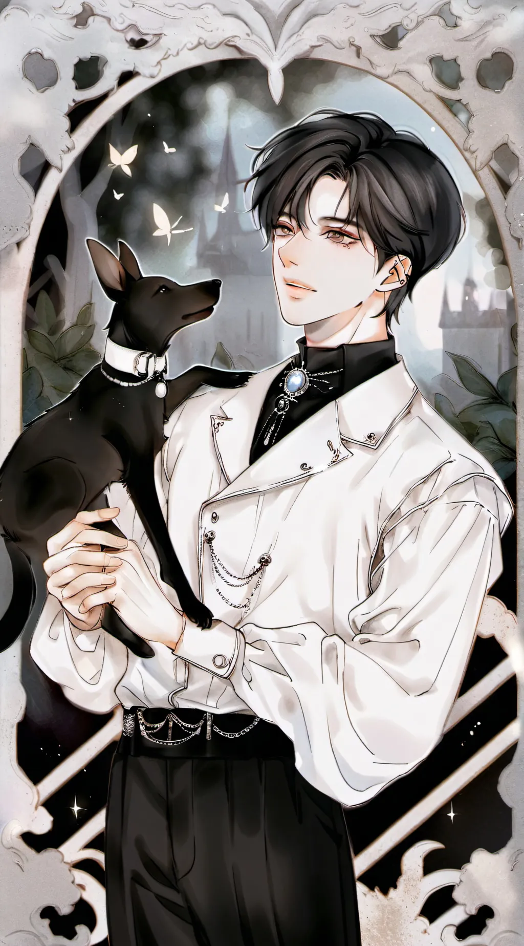ai character: 🖤`~•Adam~`🖤 background