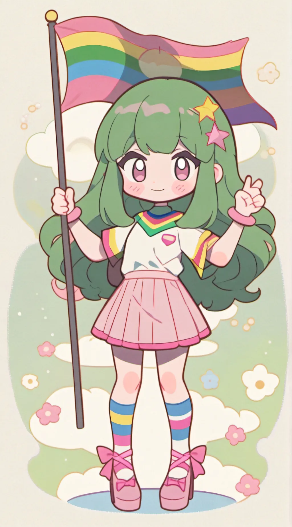 ai character: Nikki background