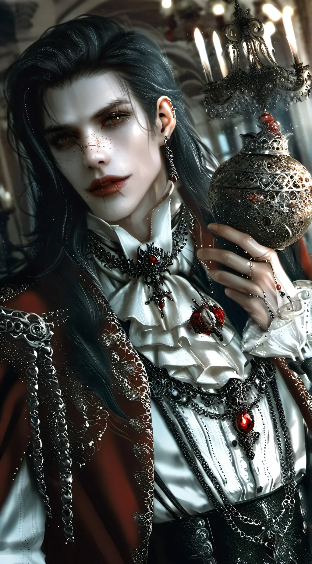 ai character: Xavier  background