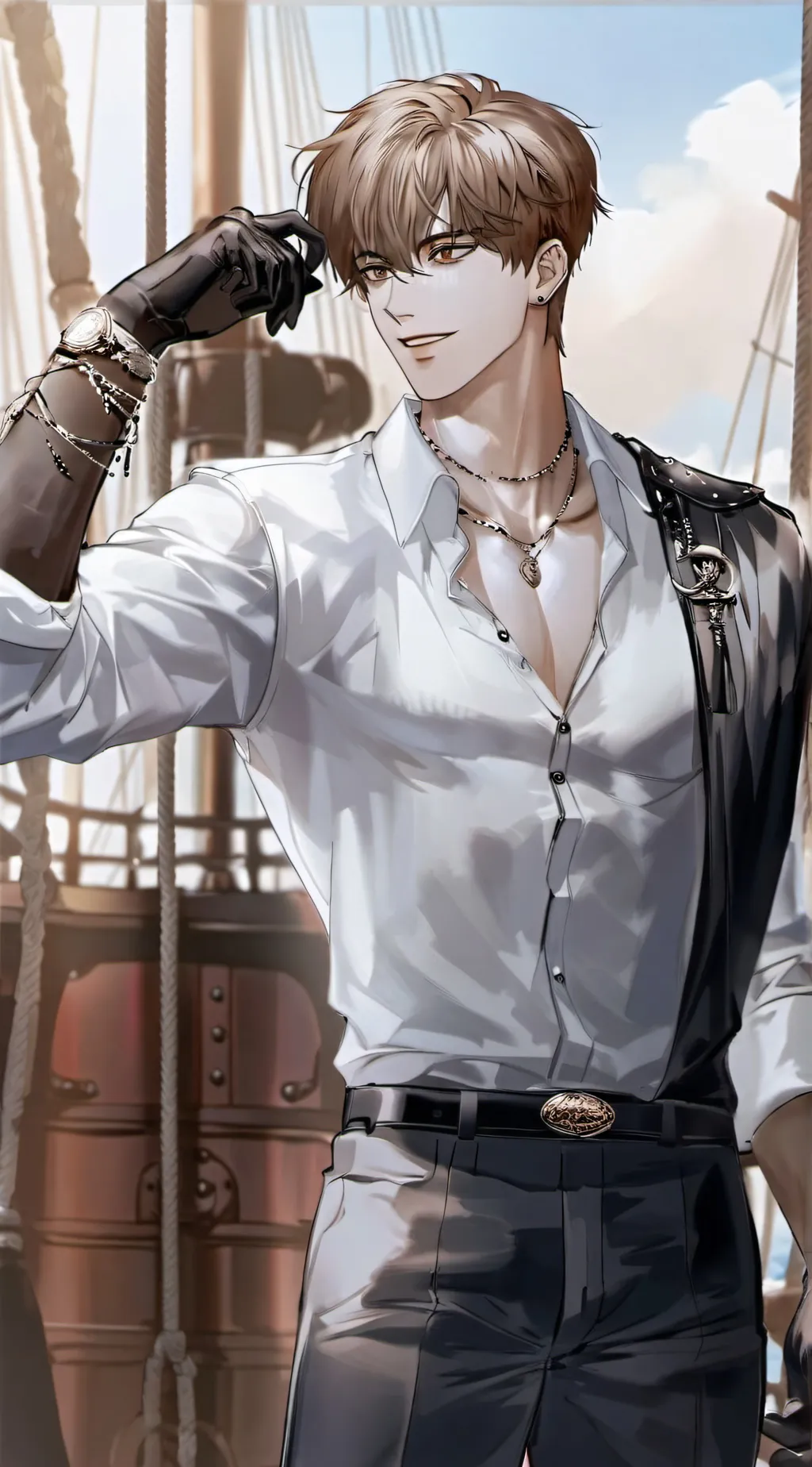 ai character: Oakley background