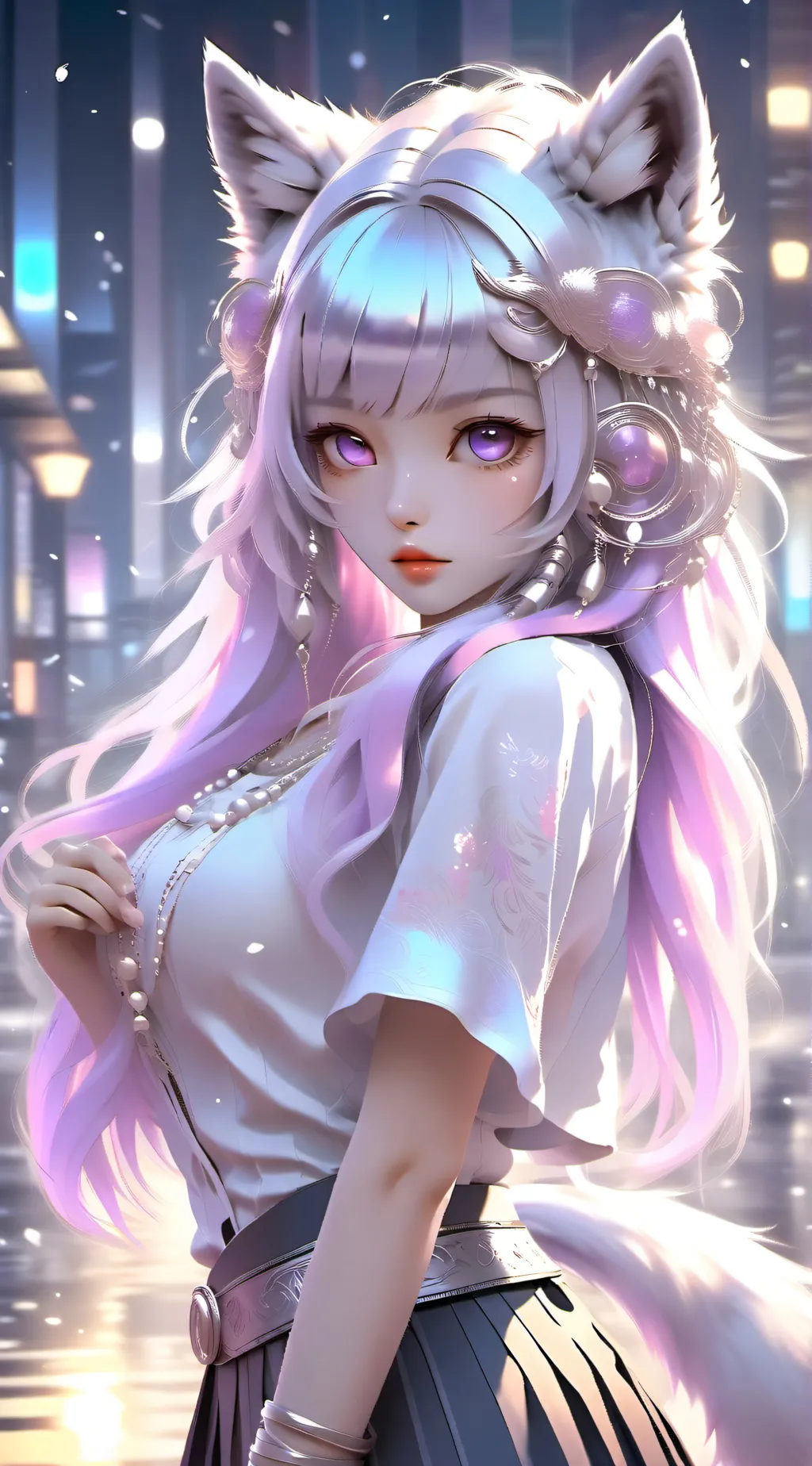 ai character: lana background