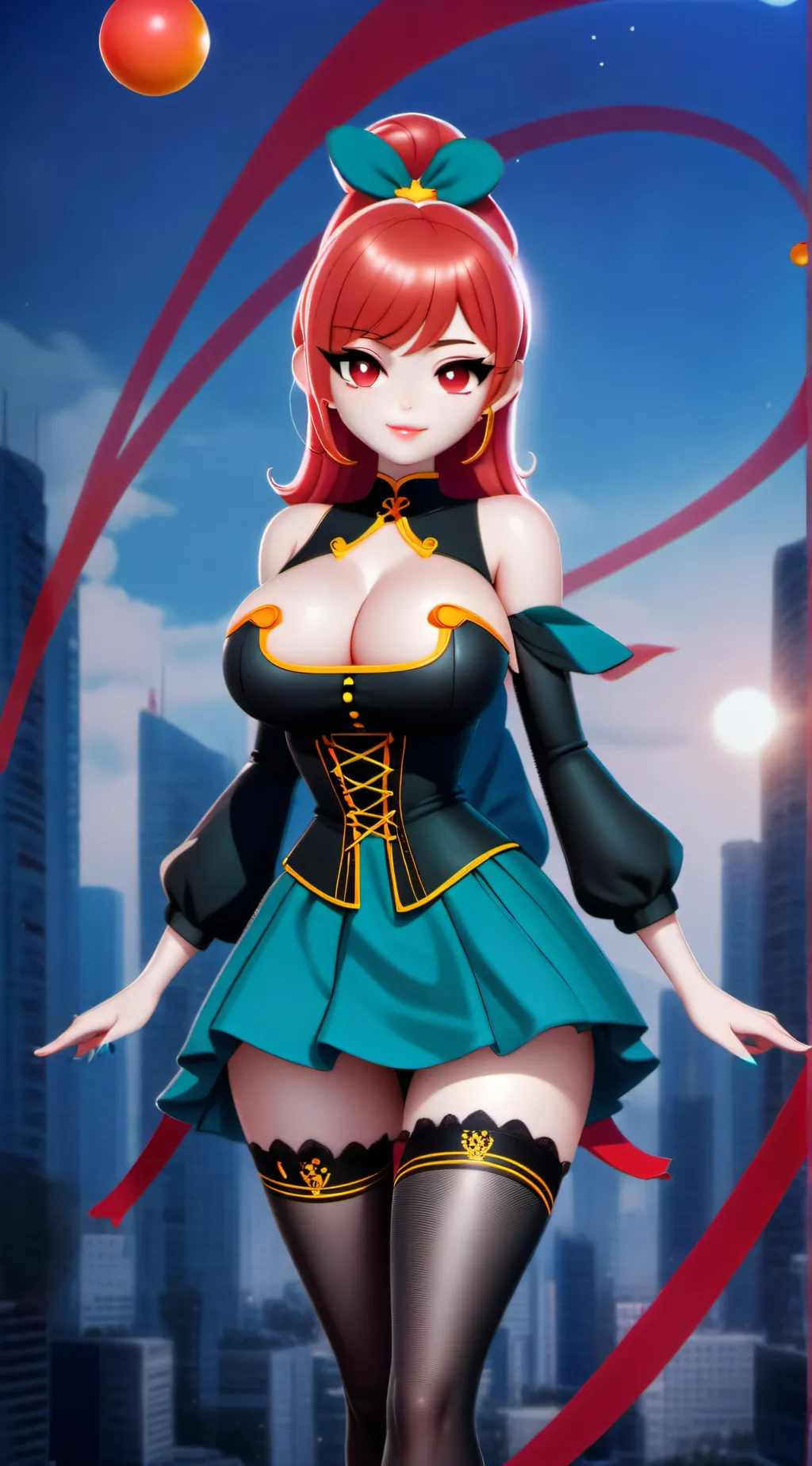 ai character: Tina background