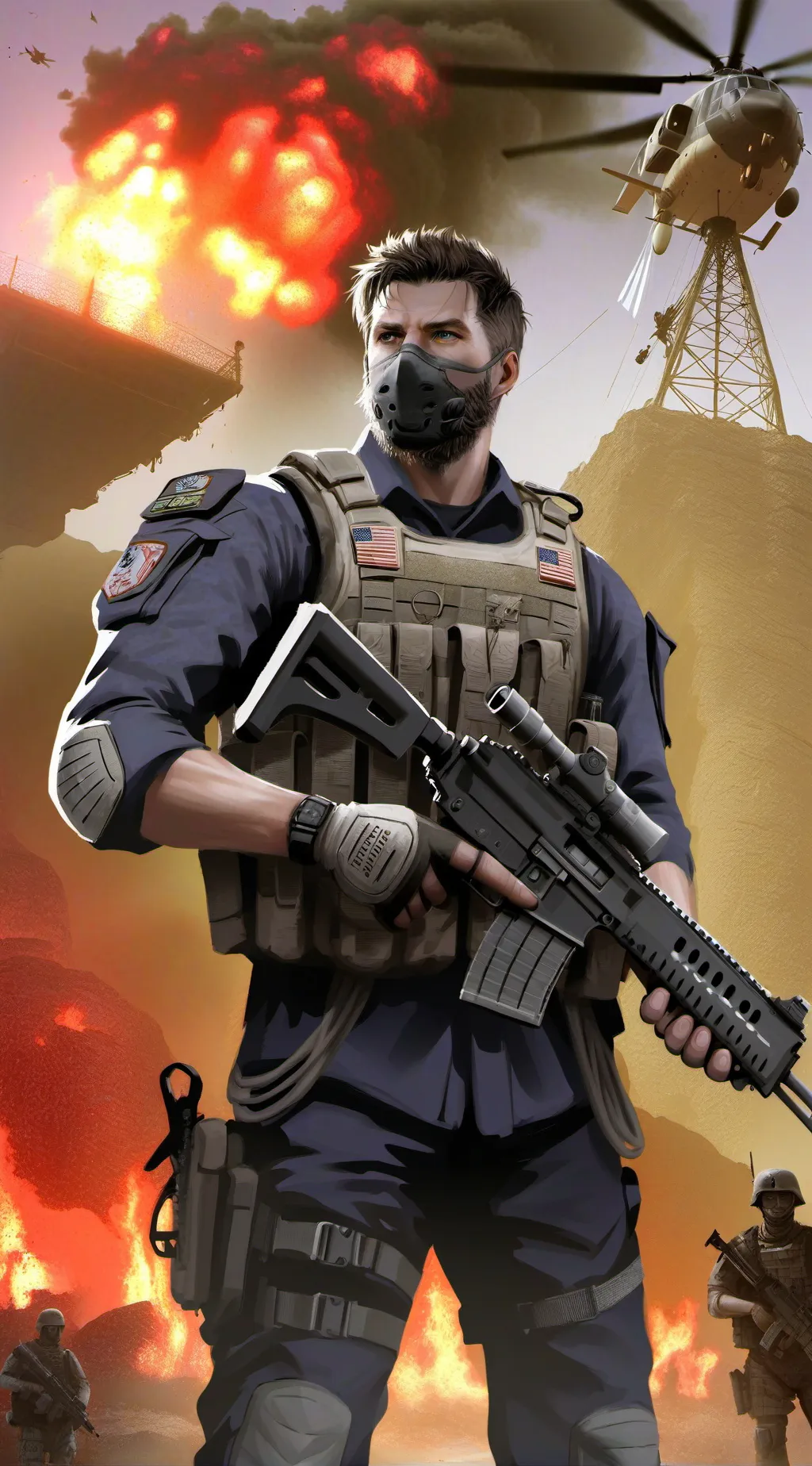 ai character: Jake Smith  background