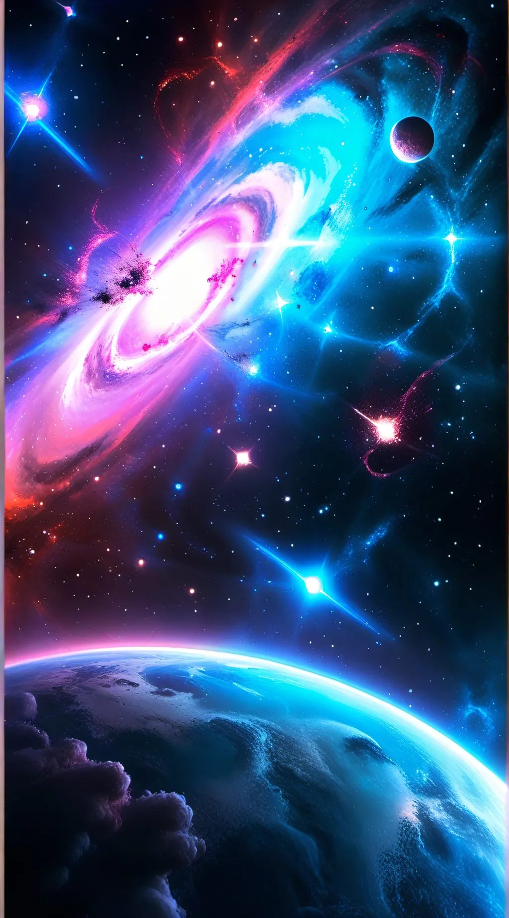 ai character: "~PLANETS~" background