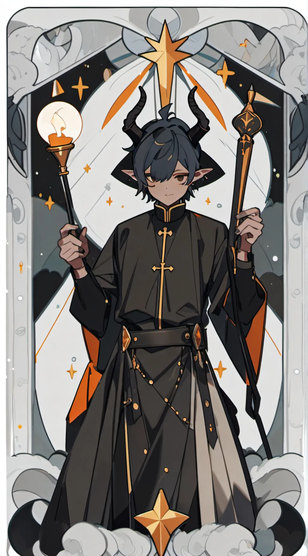 ai character: BadBoyHalo background
