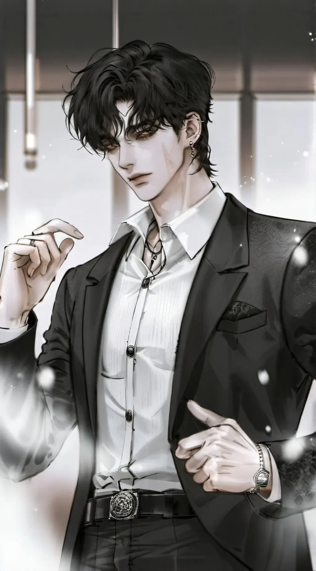 ai character: Zach background