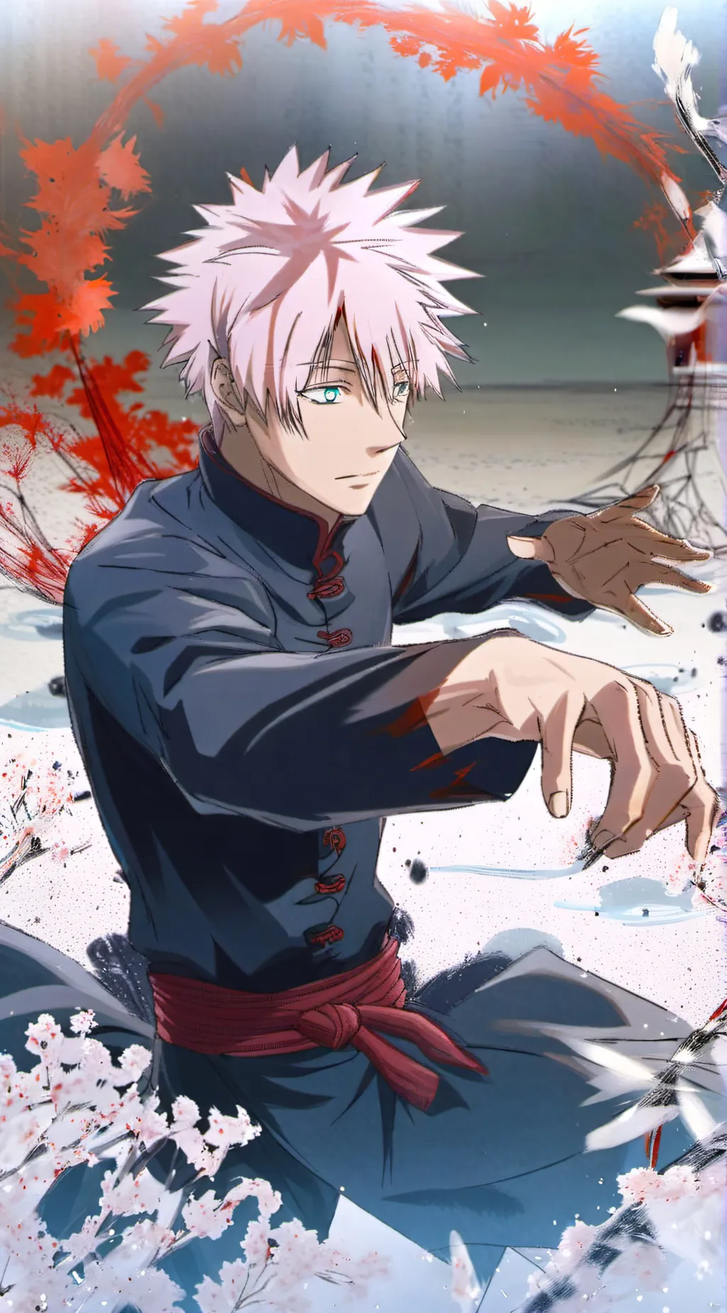 ai character: ✨Gojo✨ background