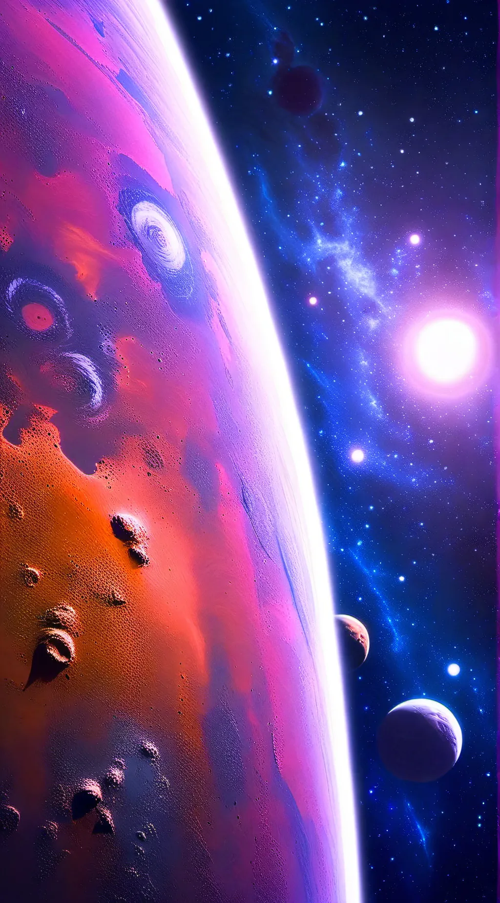 ai character: Mars background