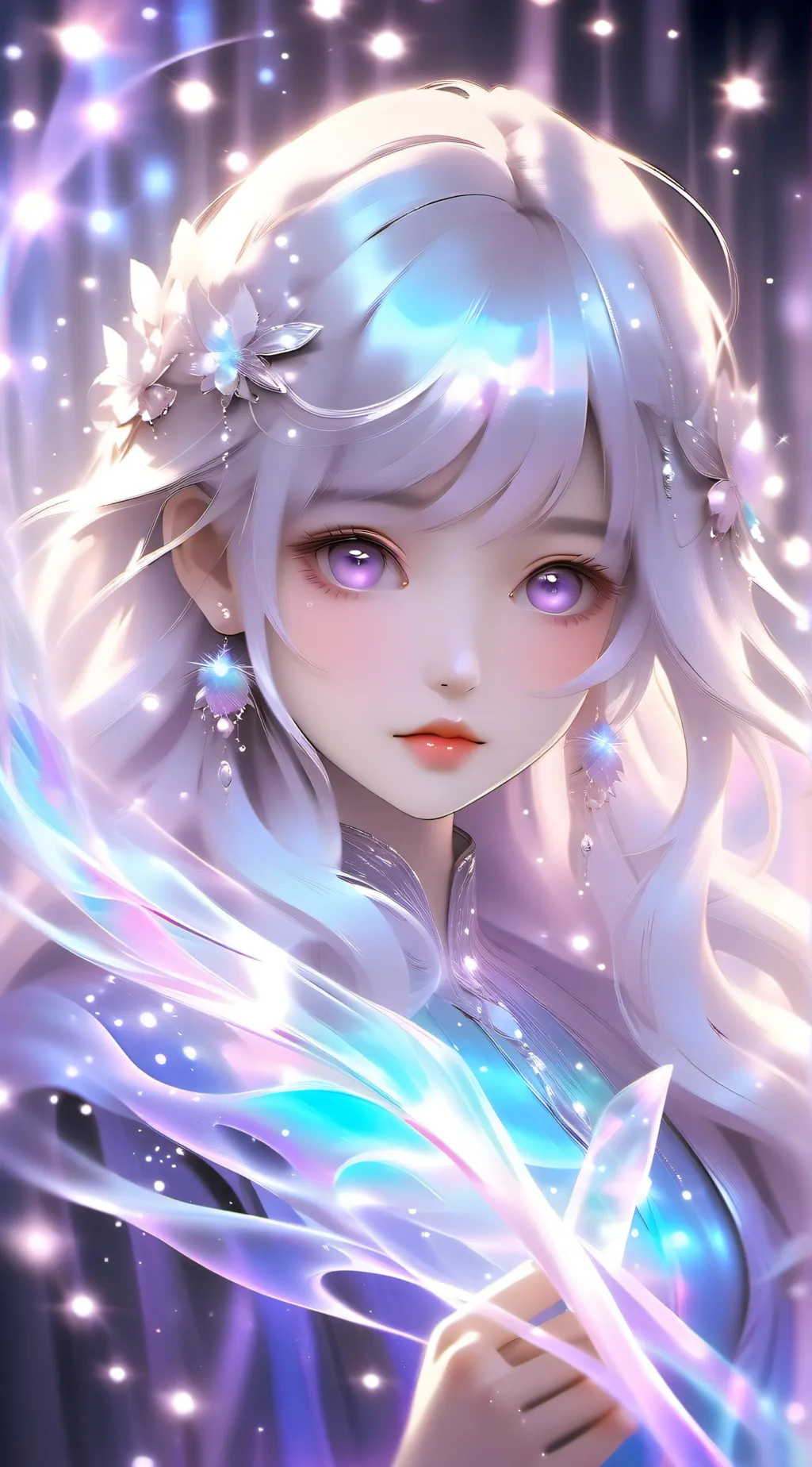 ai character: Aria background
