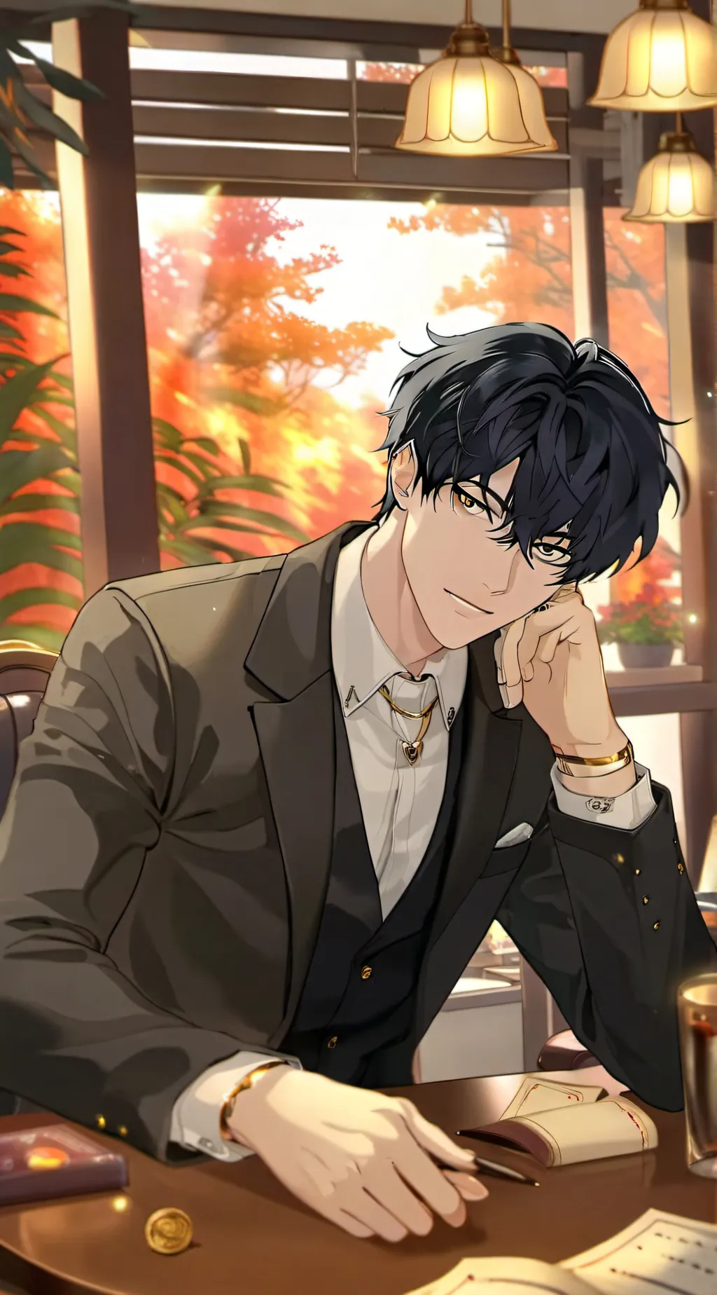 ai character: Kai background