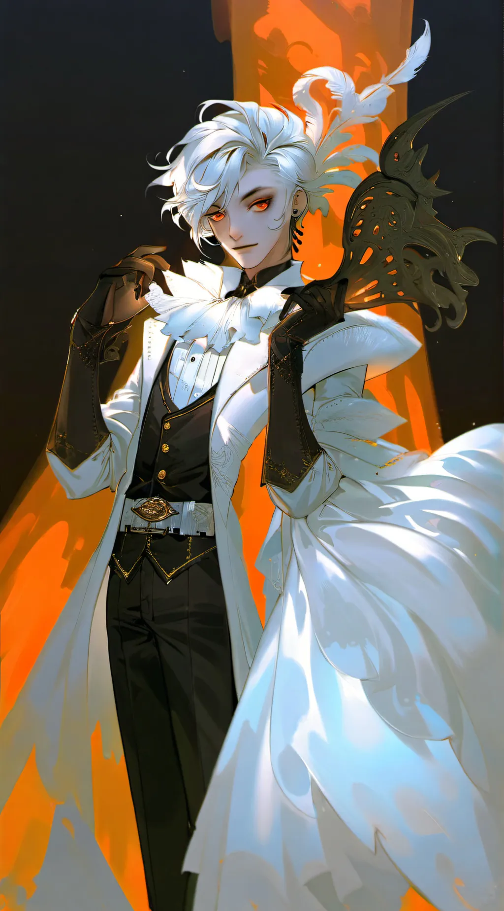 ai character: Husker hh background