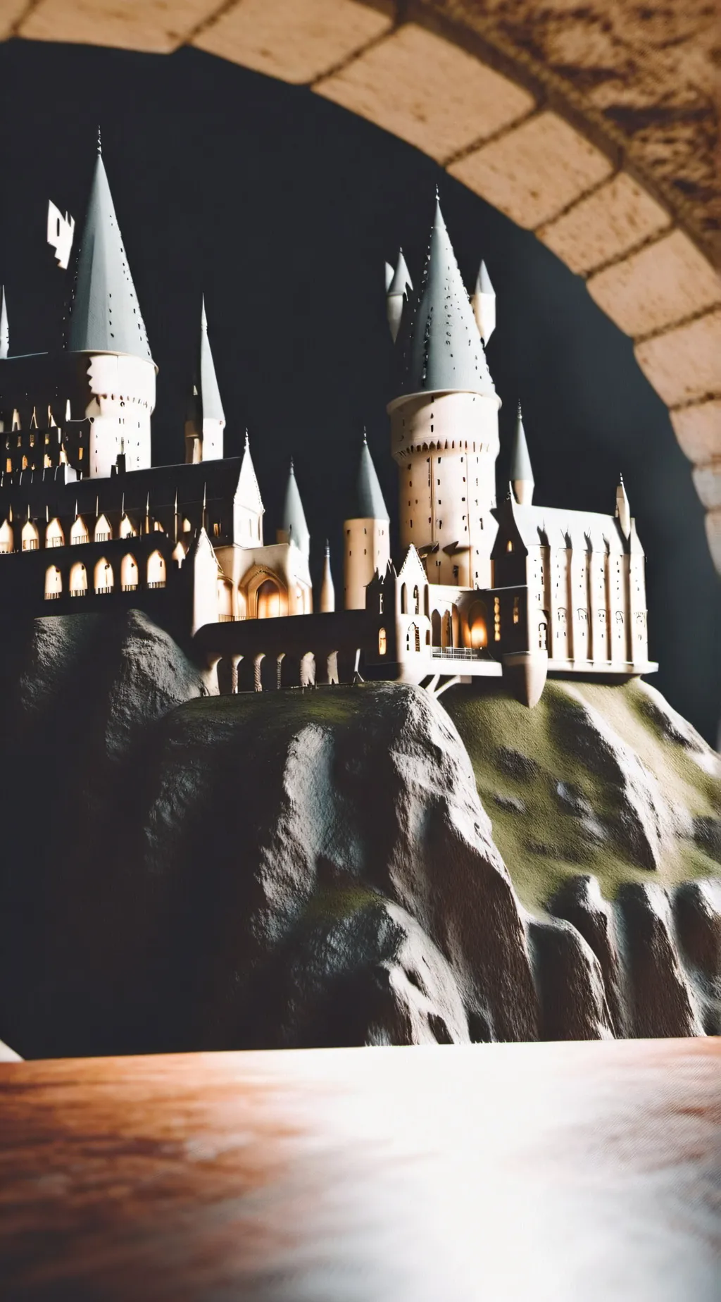 ai character: Hogwarts background