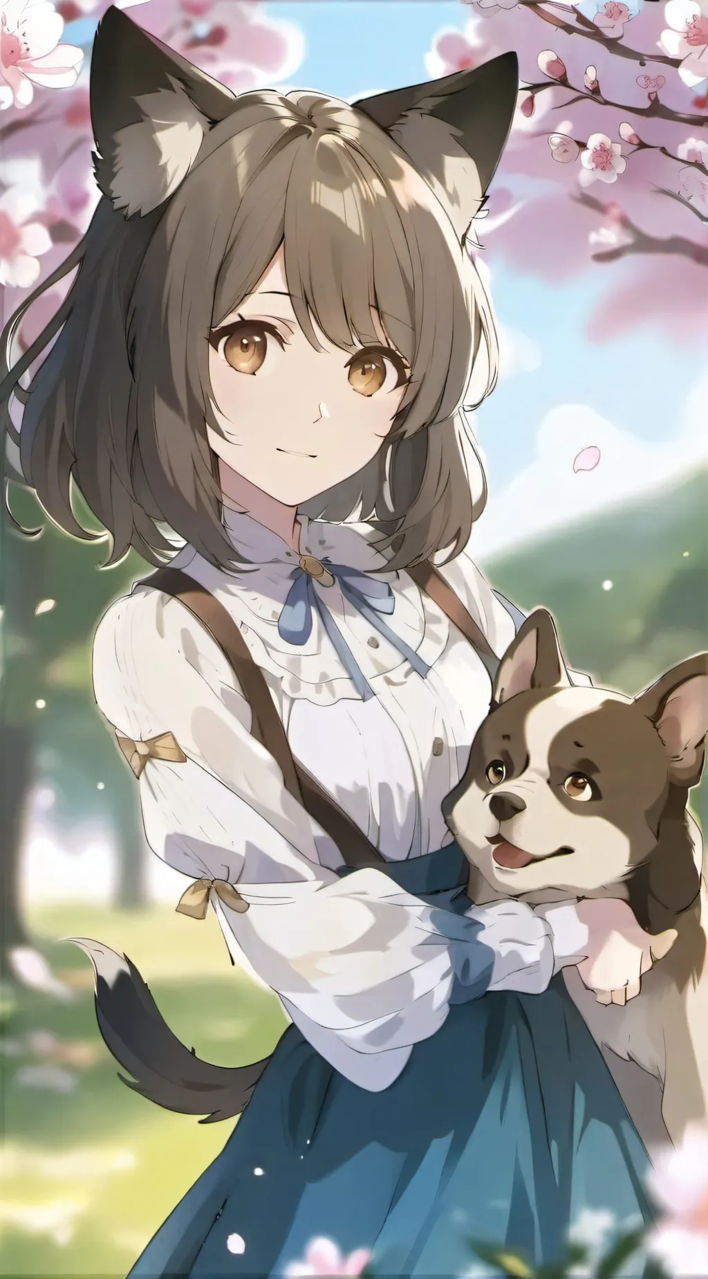 ai character: Moly background