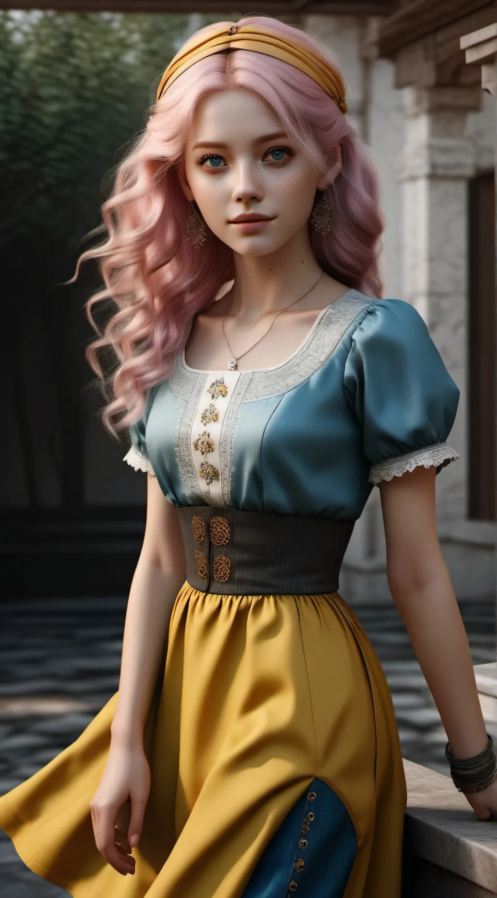 ai character: Hazel background