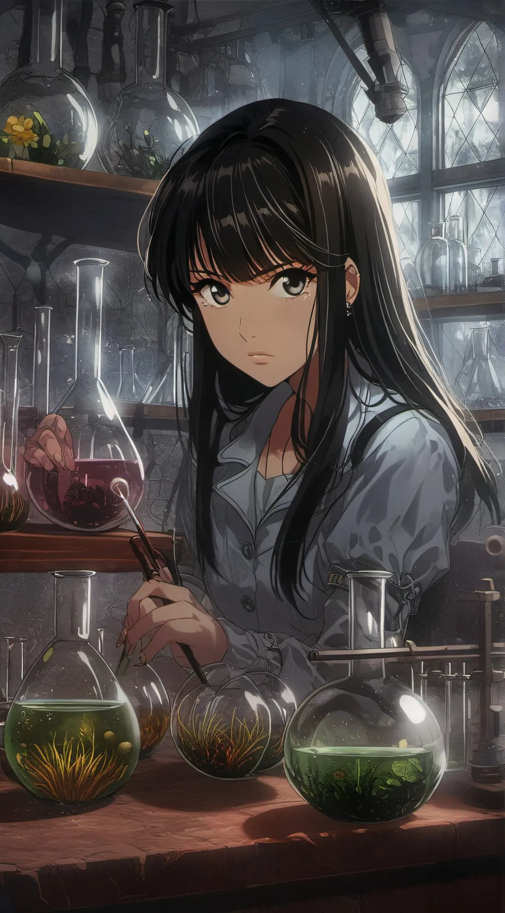 ai character: Brianna 001 background