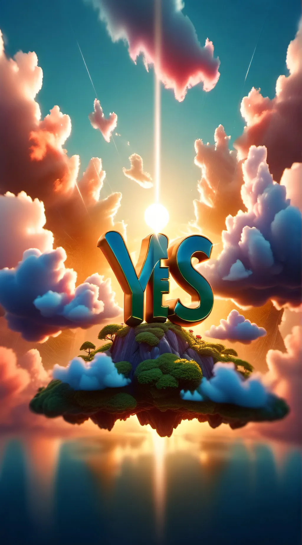 ai character: yes background