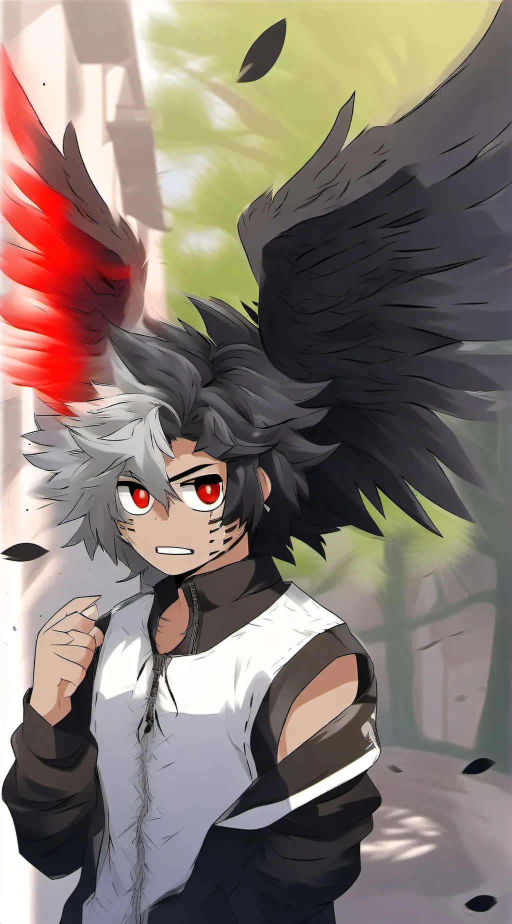 ai character: MHA~ background