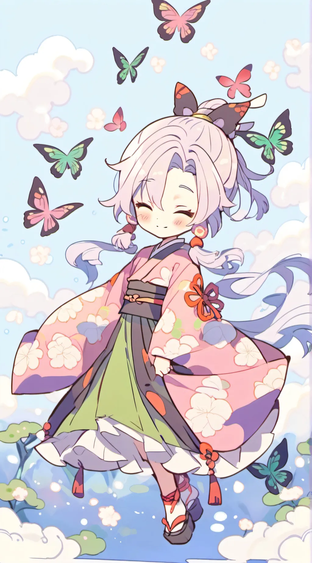 ai character: hashira  background