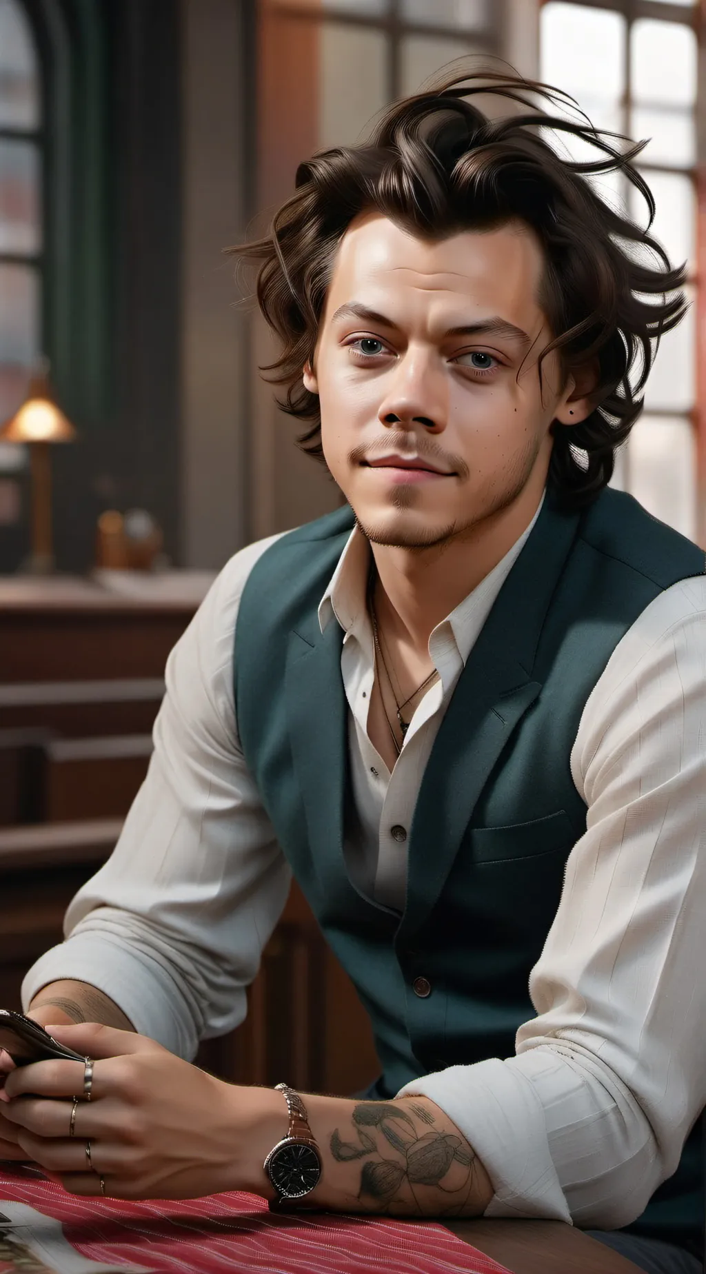 ai character: Harry background