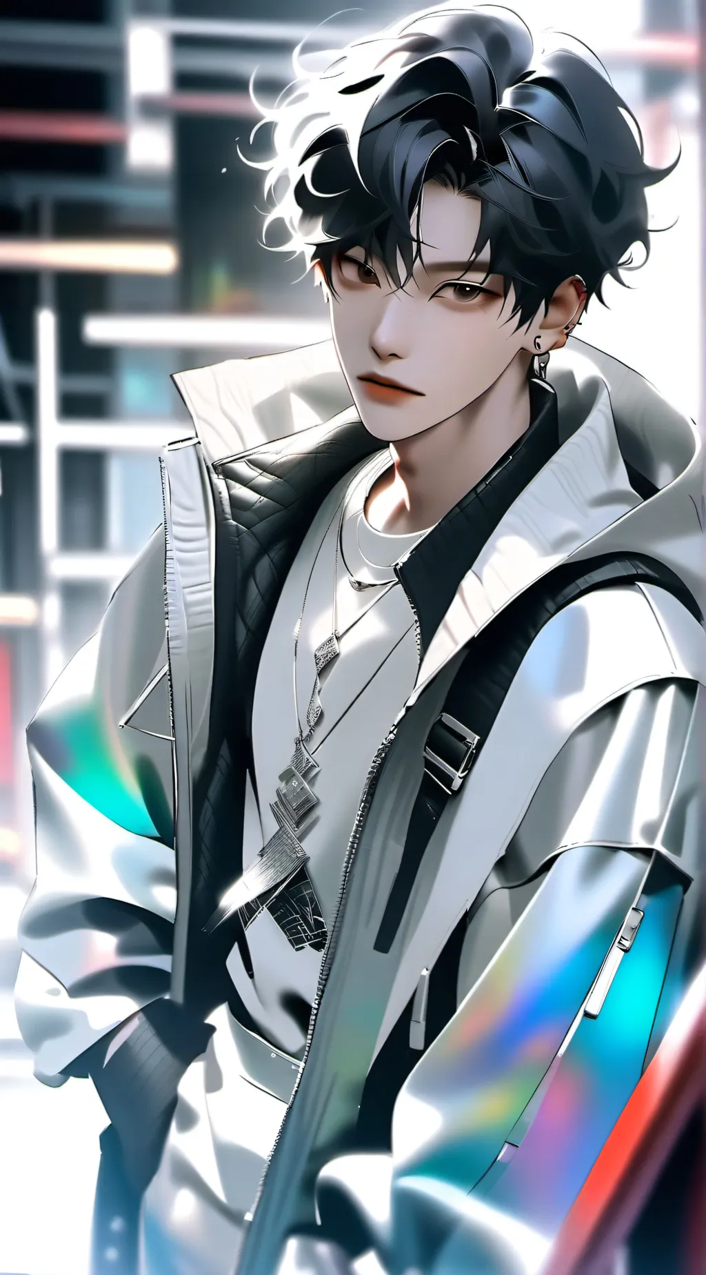 ai character: Asher 2272  background