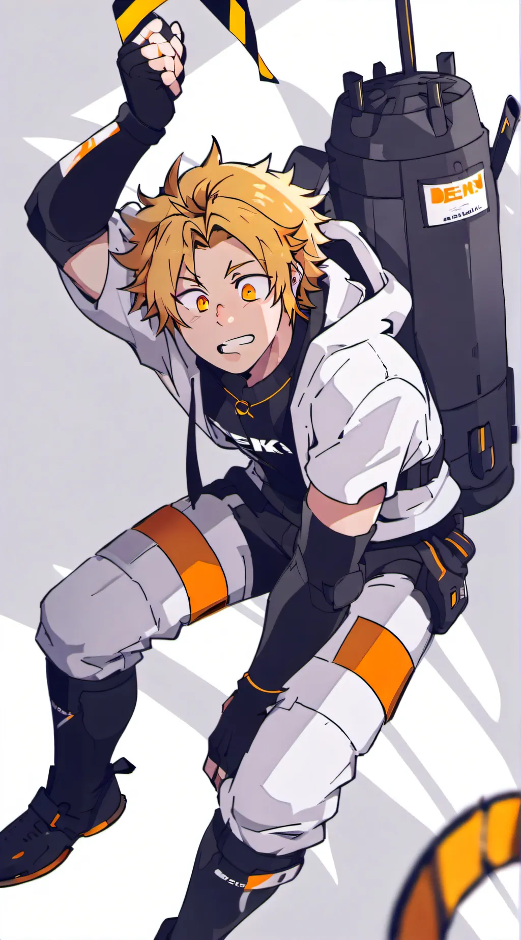 ai character: Denki background