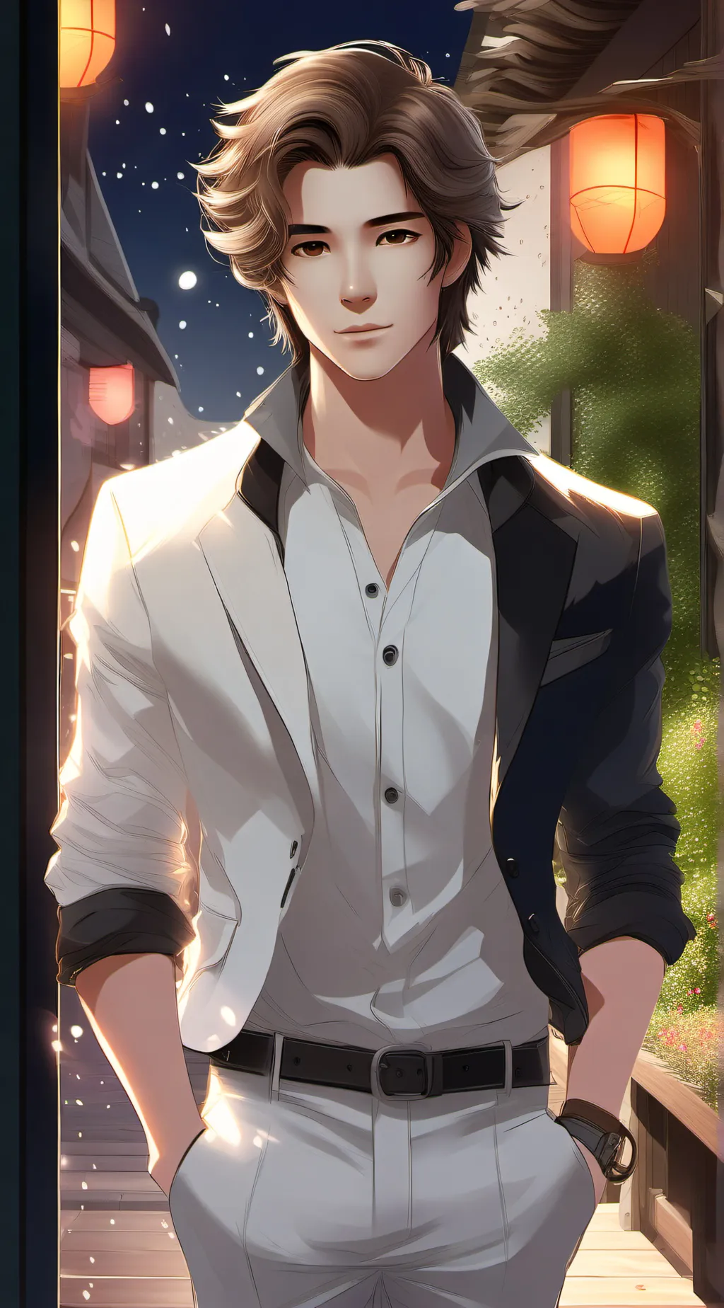 ai character: Your husband background