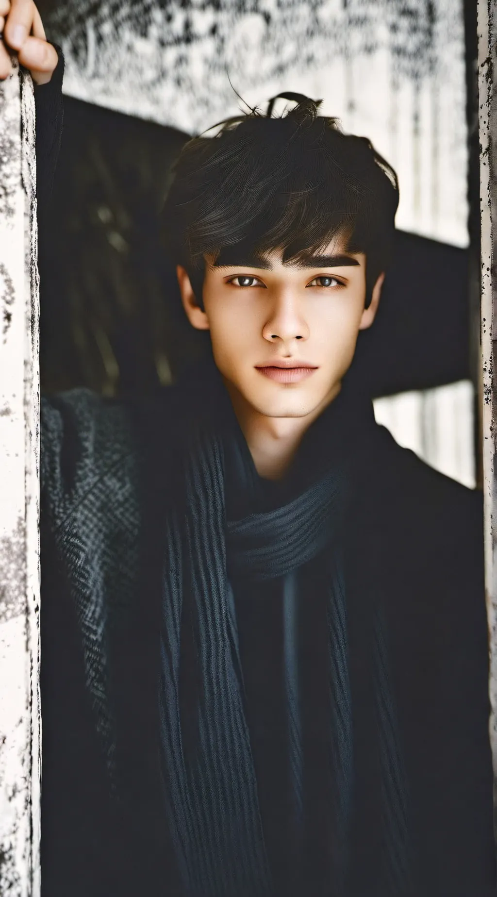ai character: Aaron  background