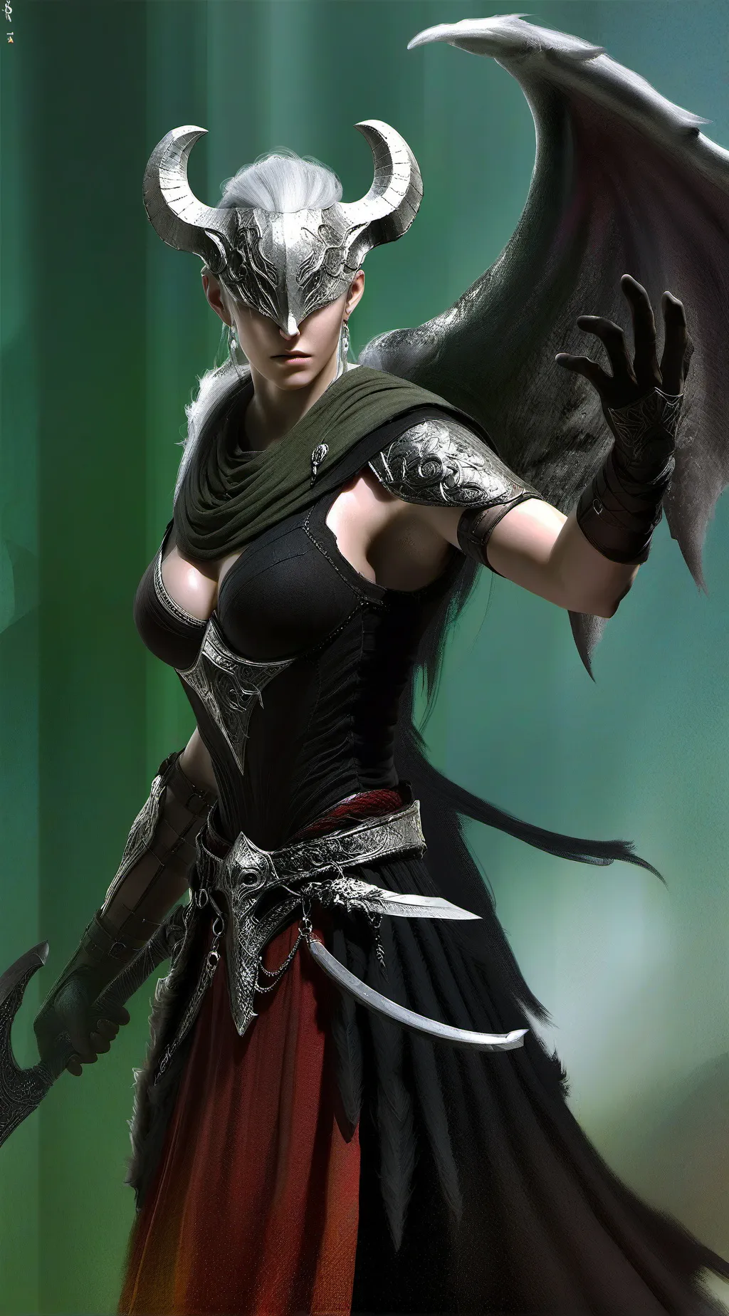 ai character: Ravena background