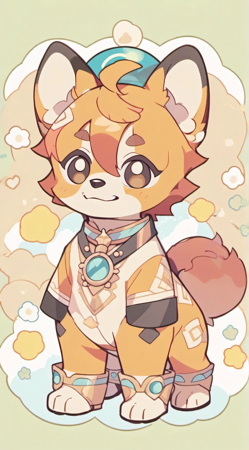 ai character: Dogday background