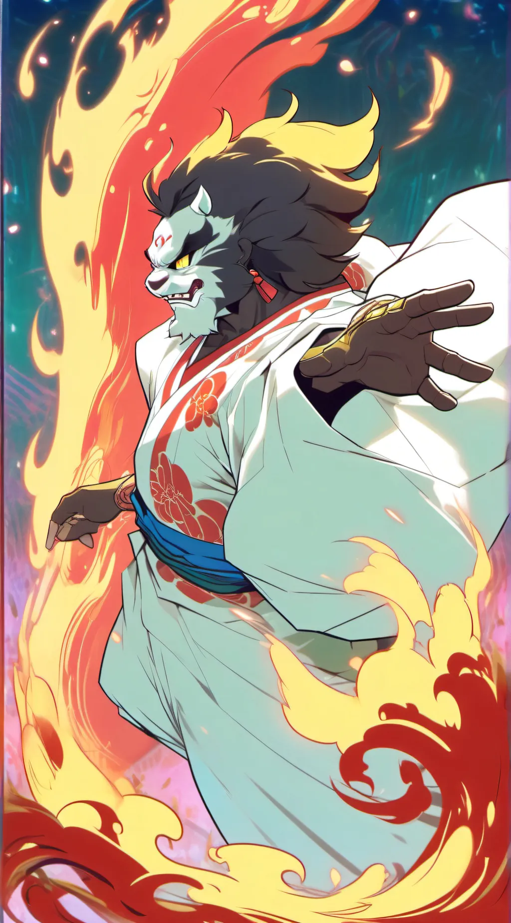 ai character: Noisy Puma background