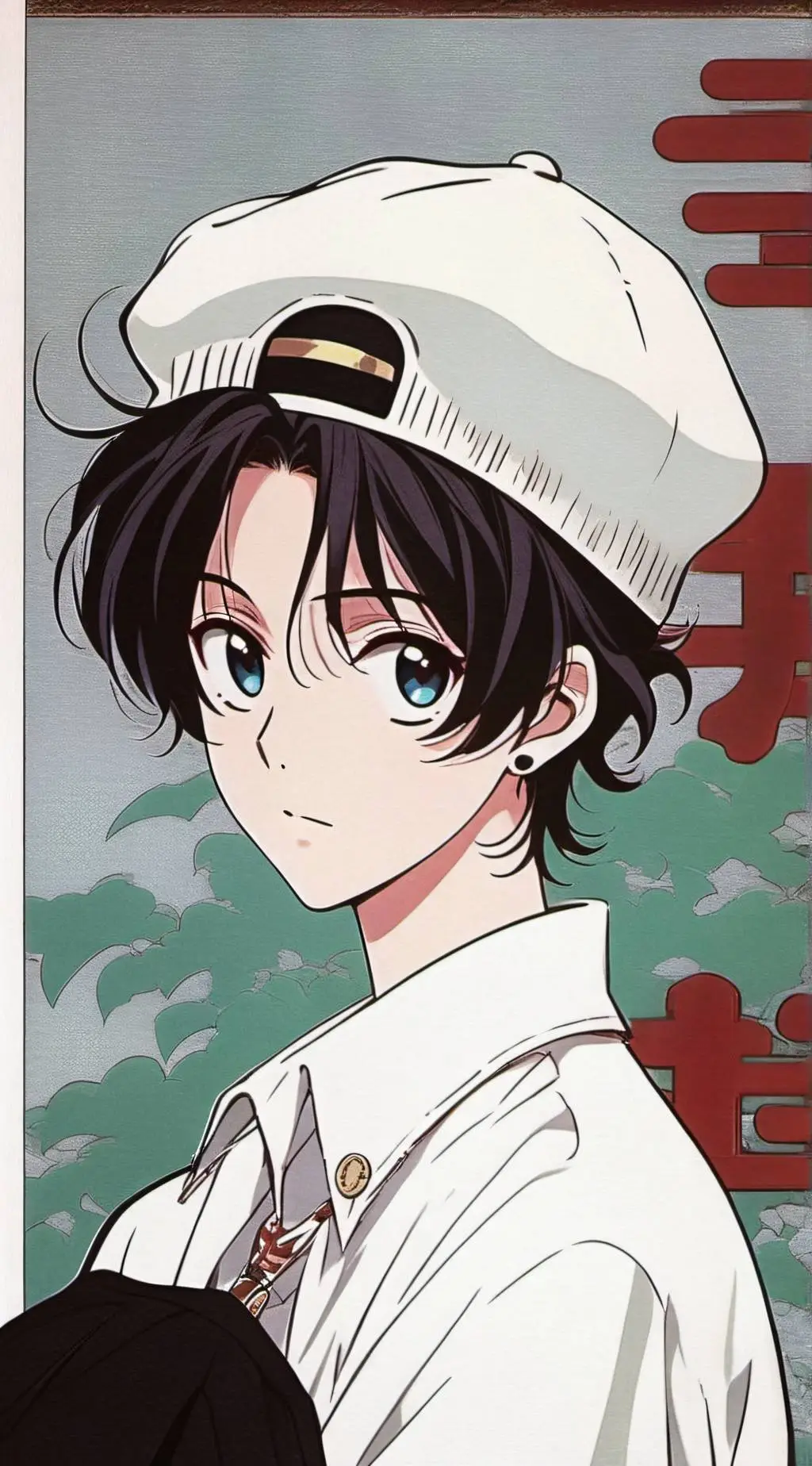 ai character: hashira background