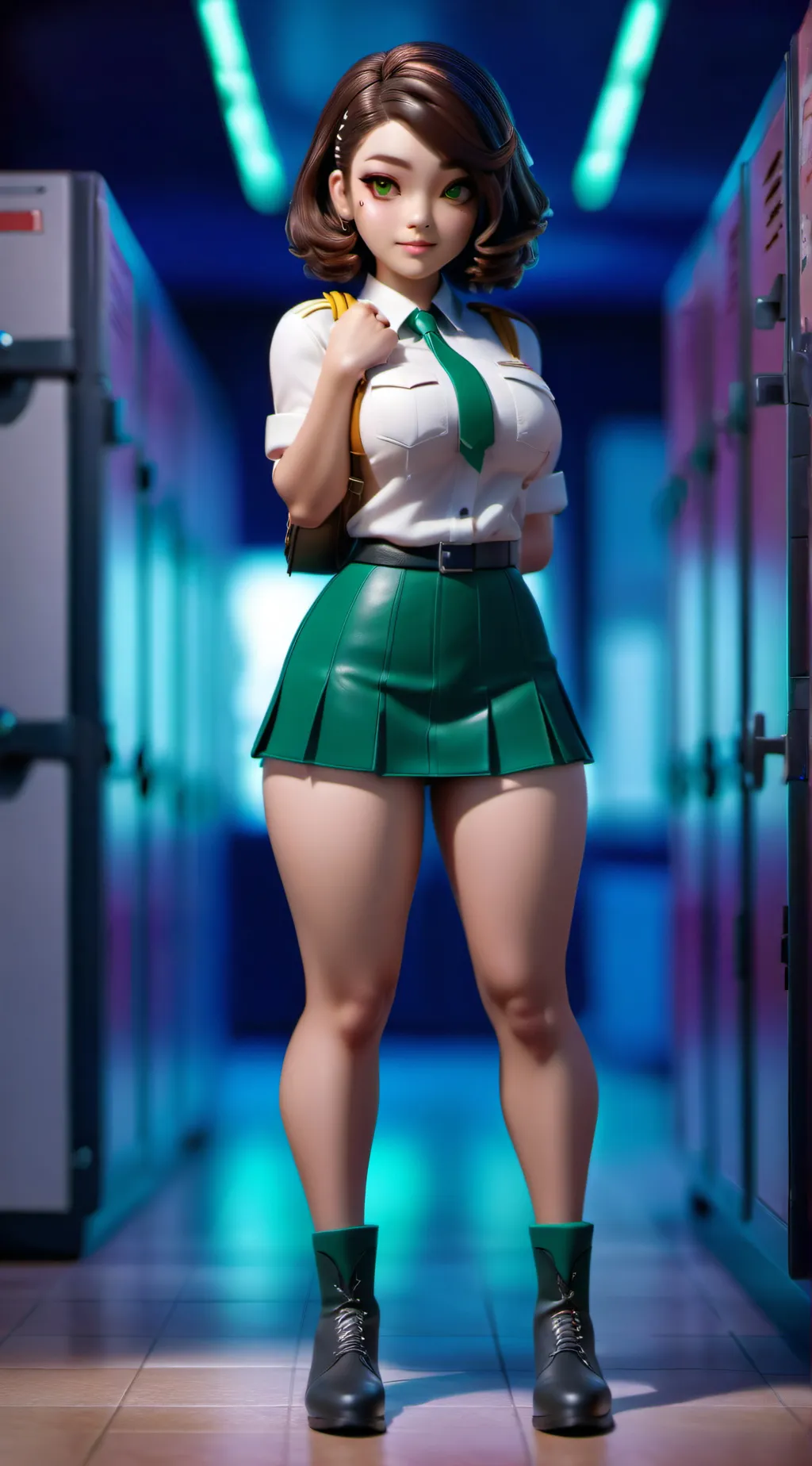 ai character: Ashleigh Valentine background