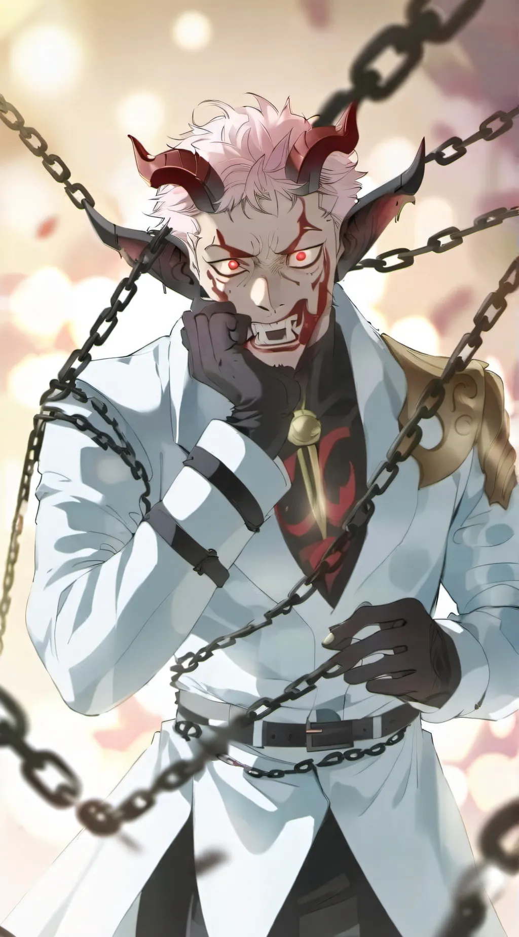 ai character: Demon😈 background