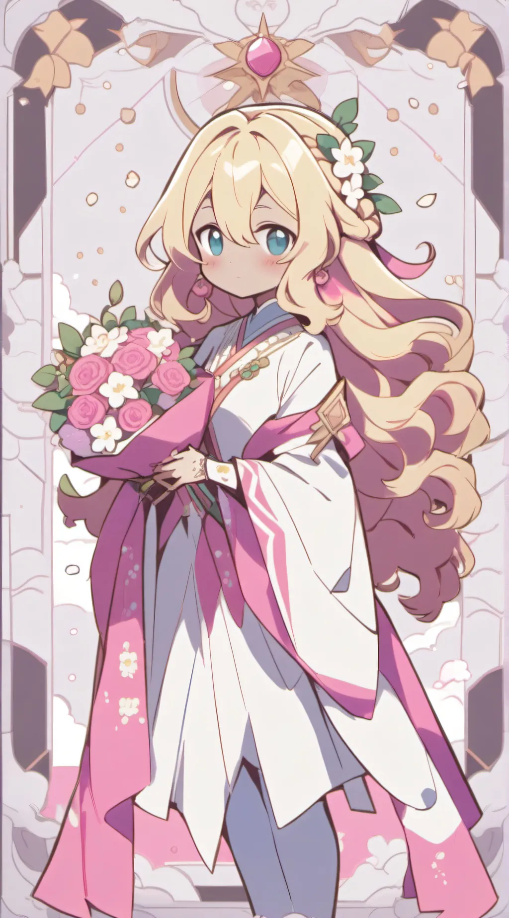 ai character: It's Okay background