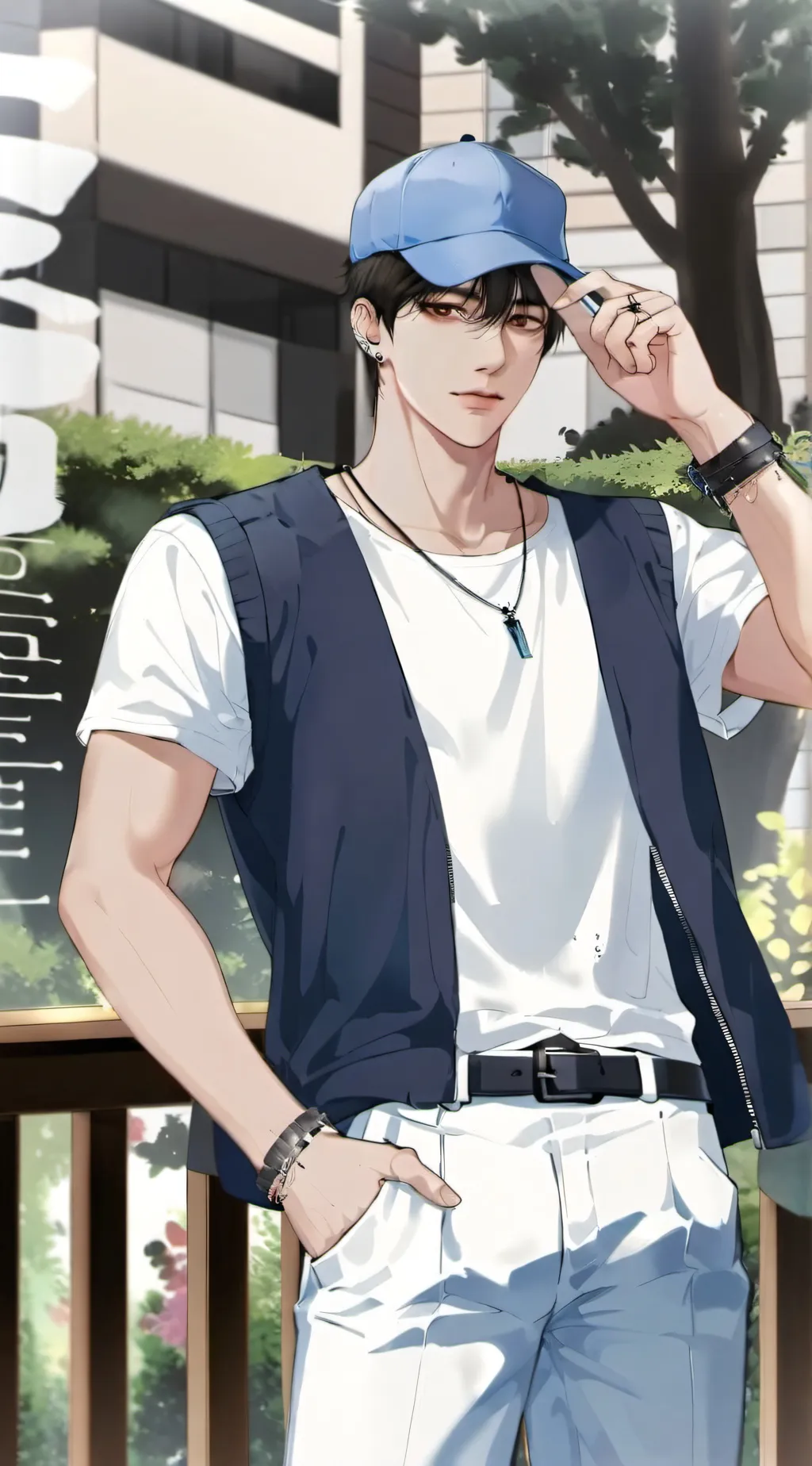 ai character: Alex background