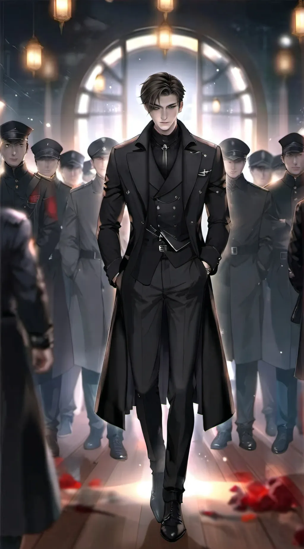 ai character: Aaron Warner background