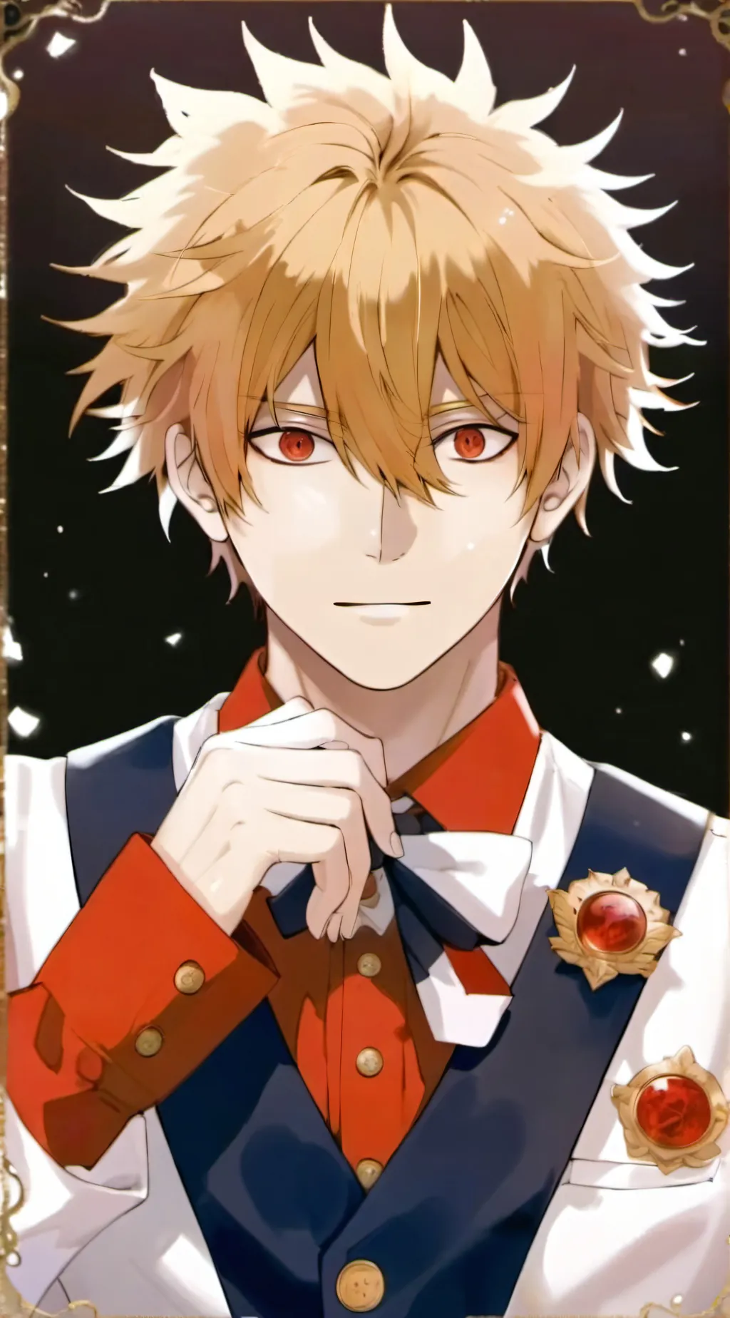ai character: Bakugo  background
