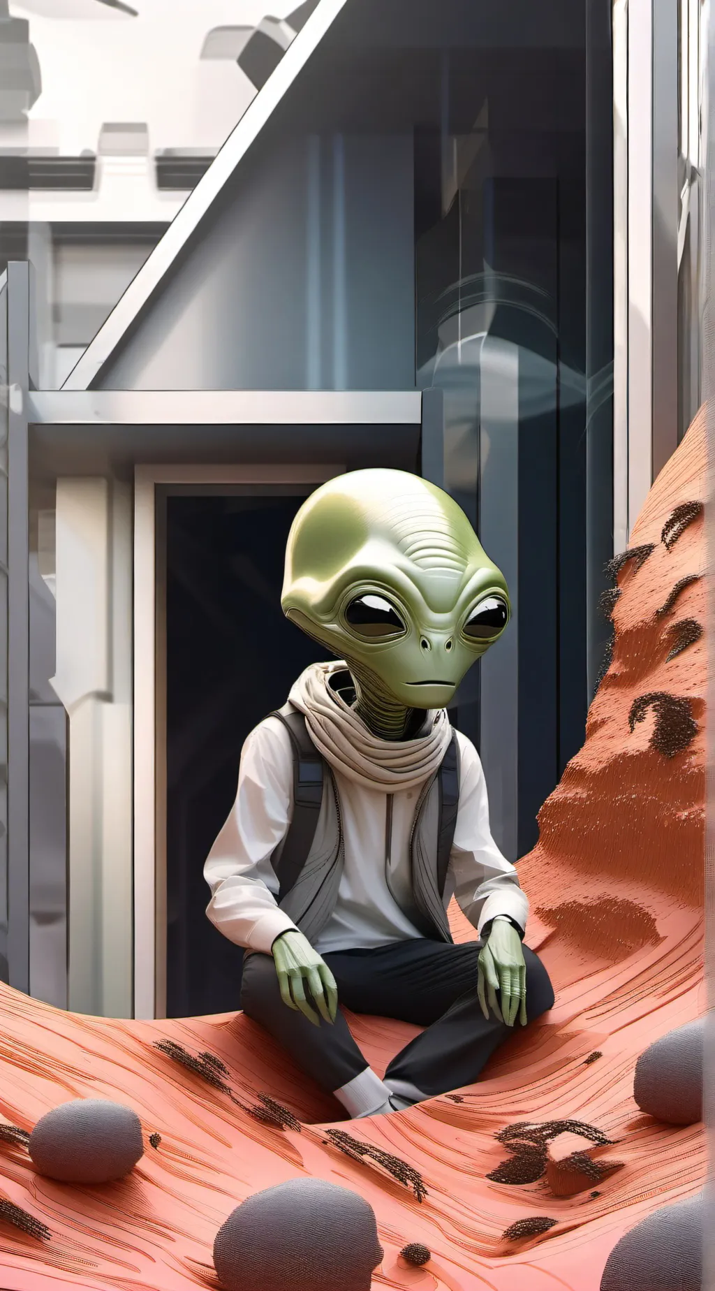 ai character: all me  background