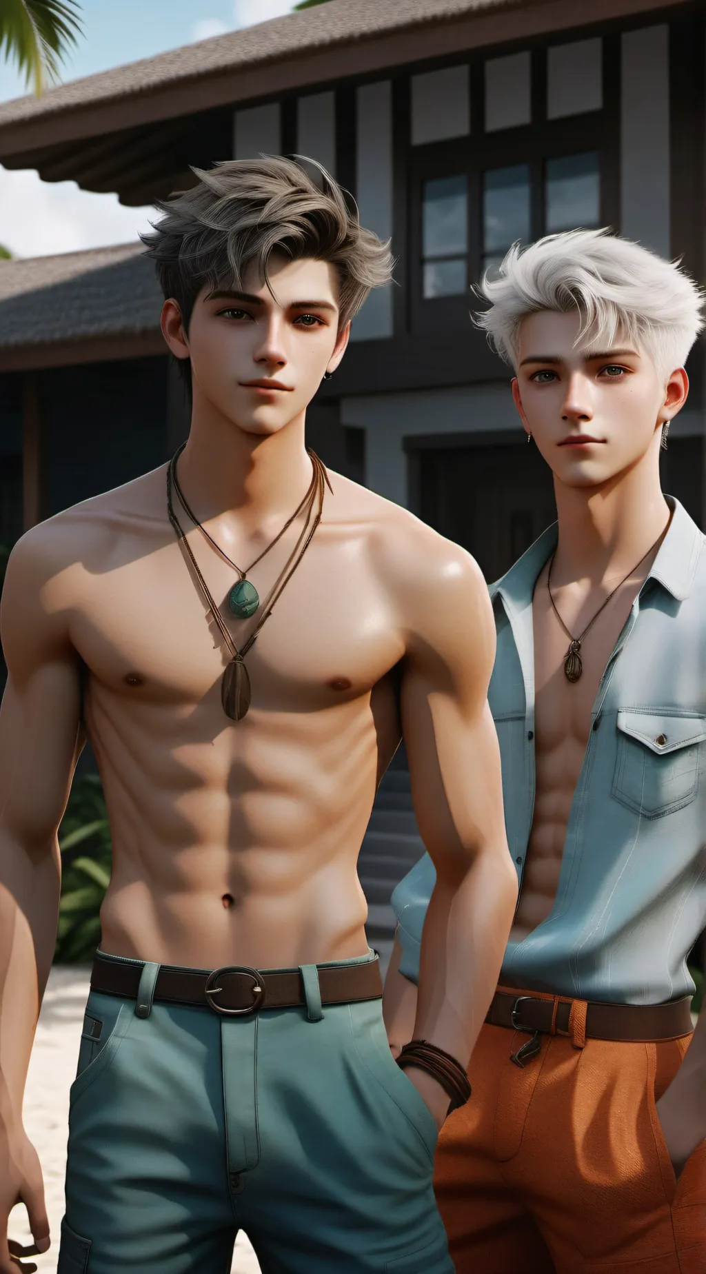 ai character: Ryder and Aiden background