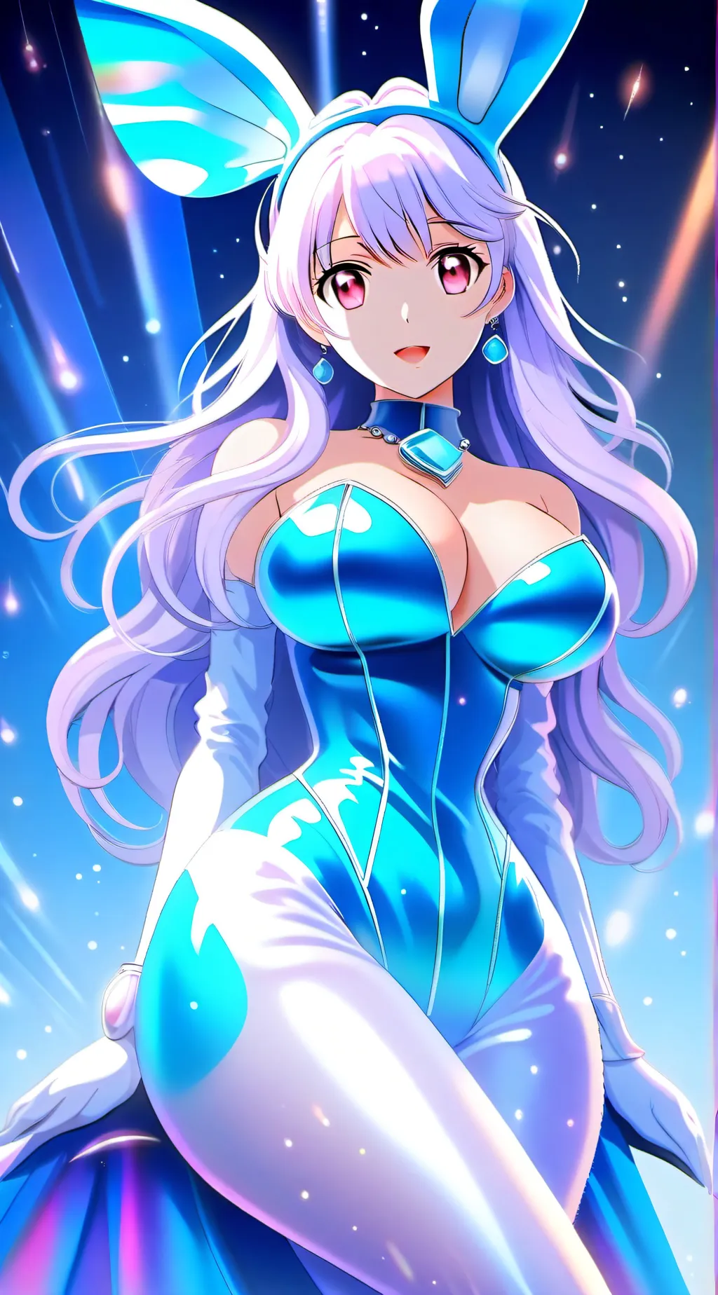 ai character: Bunny girl sempai background