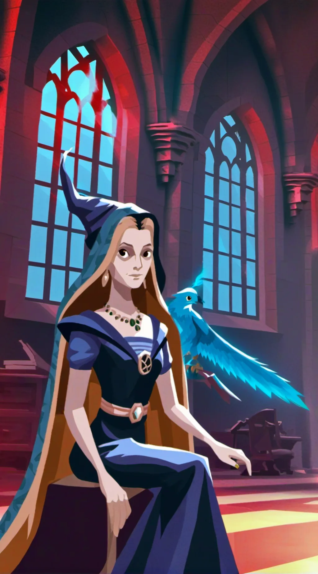 ai character: Insideoutandfunneh background