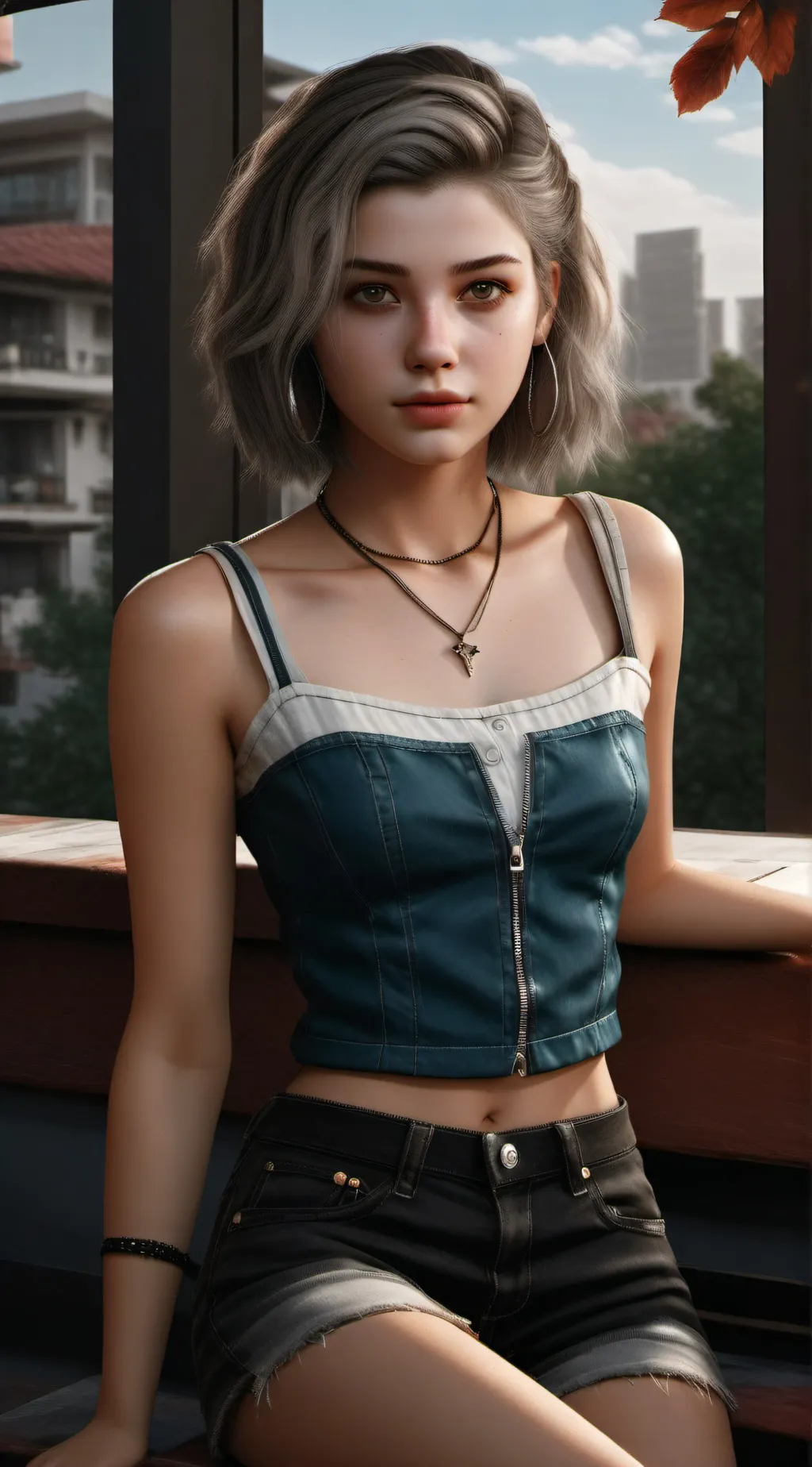 ai character: sara background
