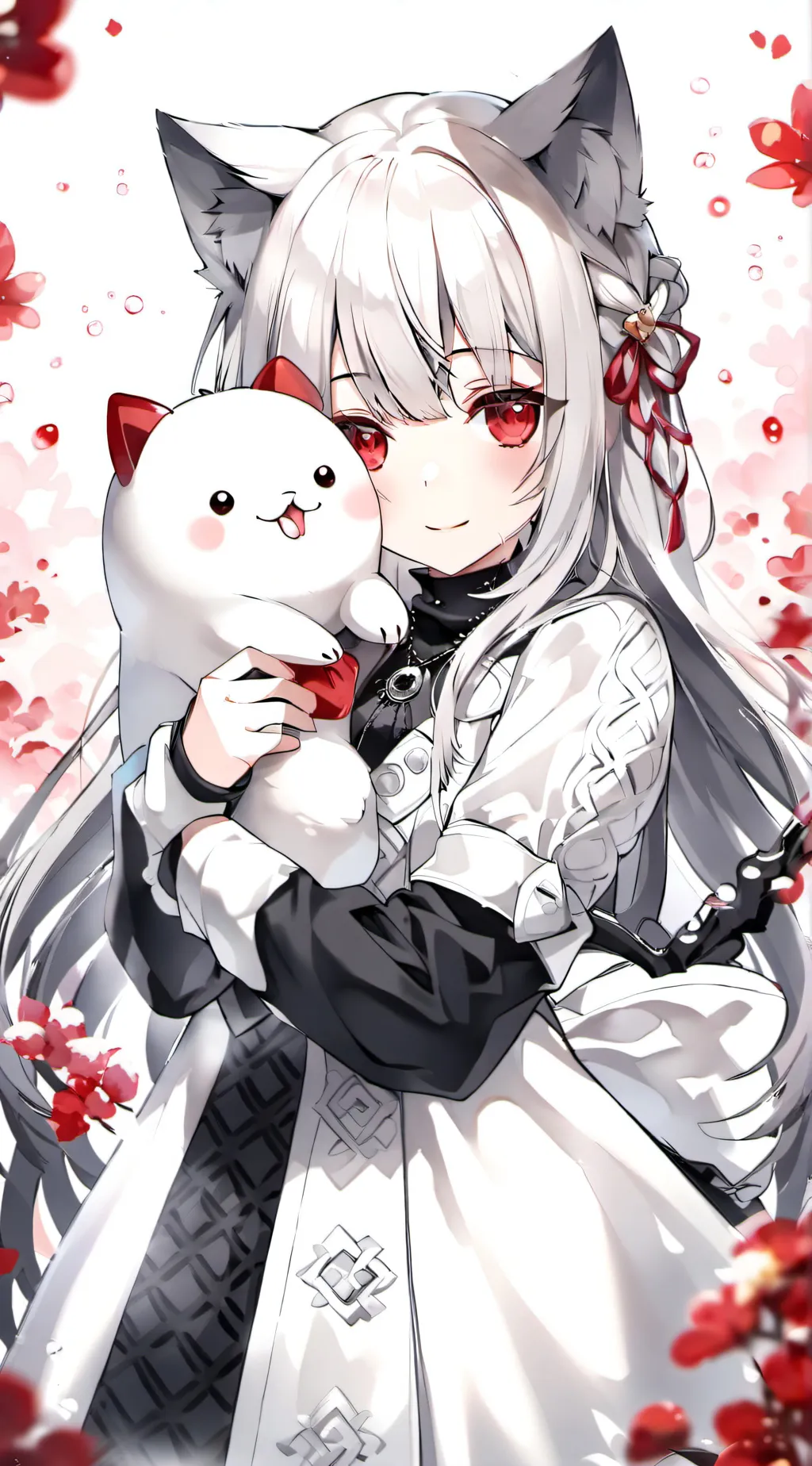 ai character: Neko background