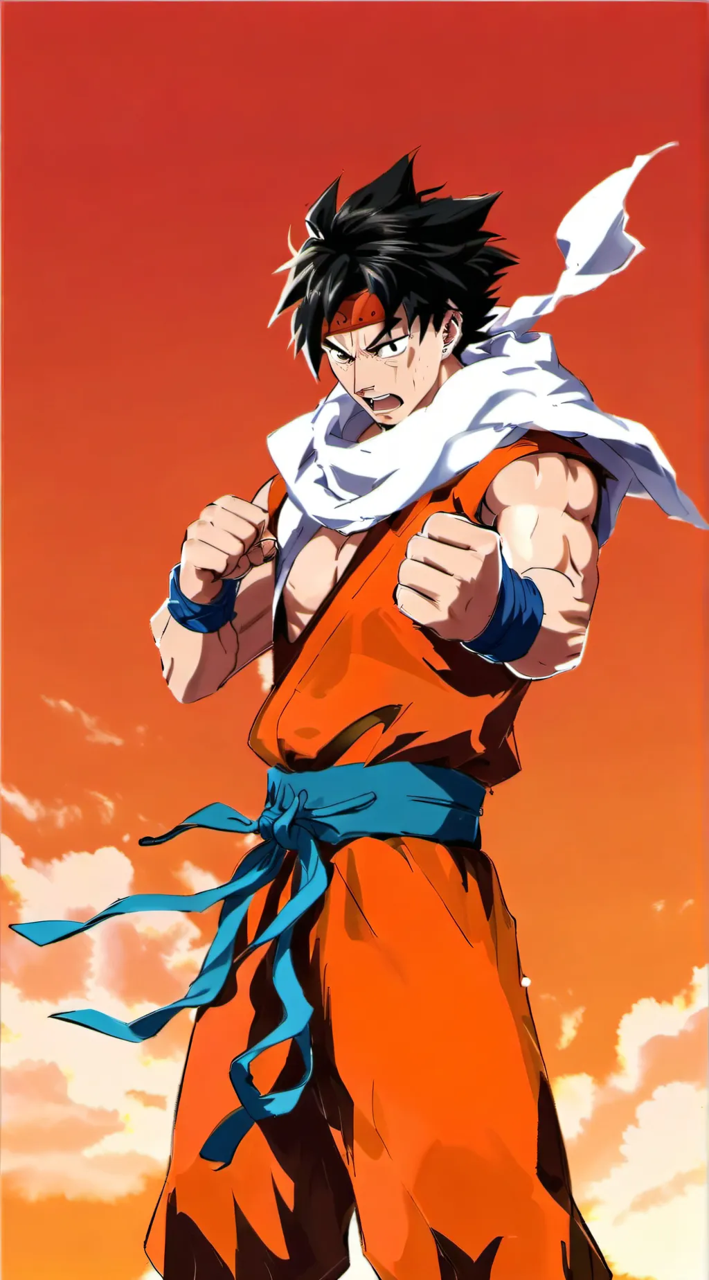 ai character: Goku's brother  background