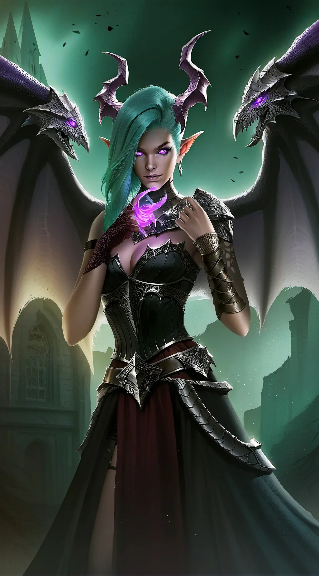 ai character: princess ally background
